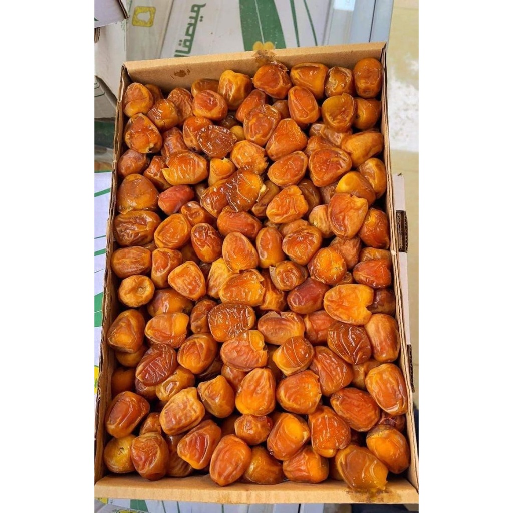 

Kurma Sukari Premium Grade A Dus 3 Kg Sukkari Al-Qassim