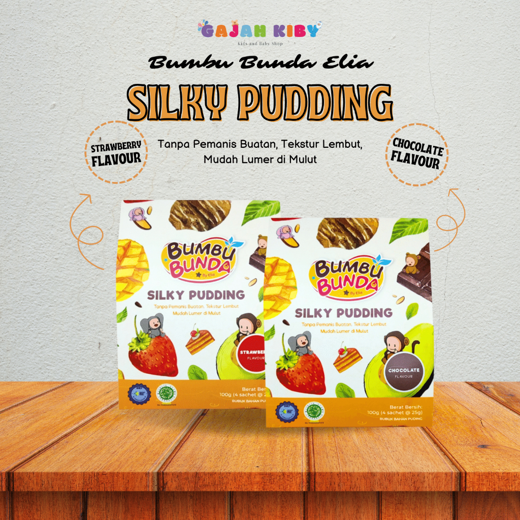 

Bumbu Bunda by Elia Silky Pudding Non Pemanis Buatan /Bubuk Puding - TDC14