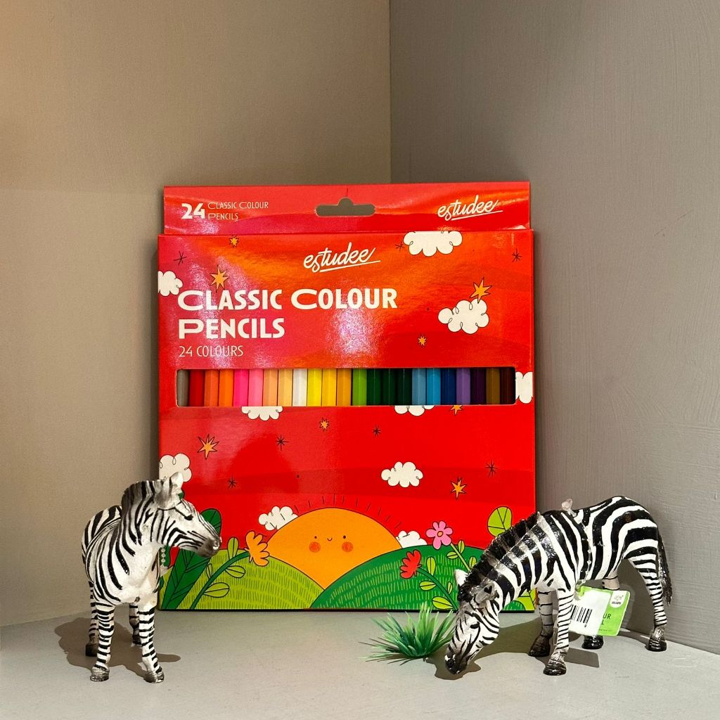 

Gramedia Surabaya - ESTUDEE CLASSIC COLOUR PENCILS 24 ES-PCT24