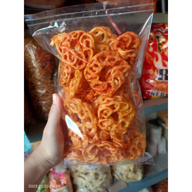 

kerupuk pedes snack camilan kiloan