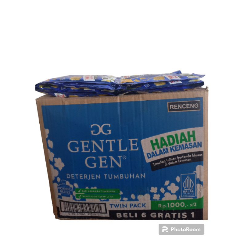 Gentle Gen Deterjen Tumbuhan [ 1 karton ]
