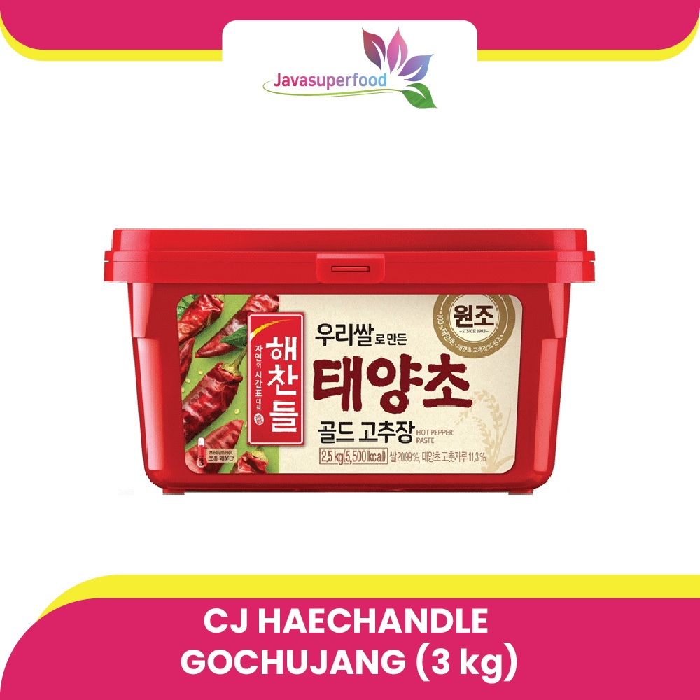 

CJ Haechandle Gochujang 3 kg - Saus Pedas Korea