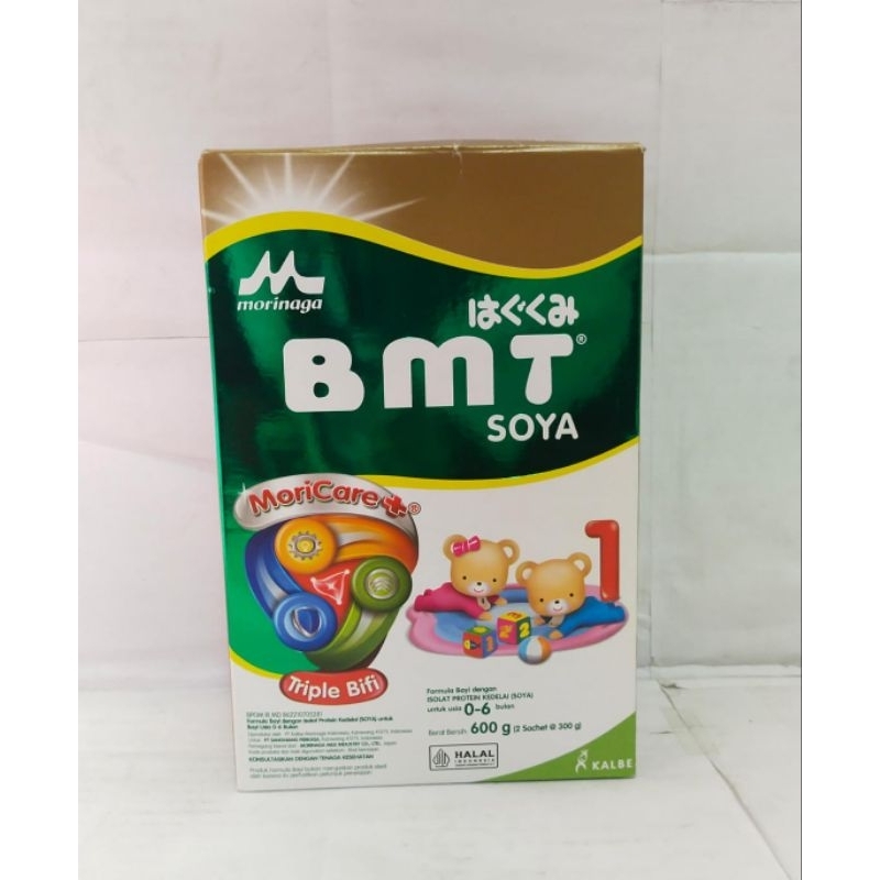Morinaga BMT soya 0-6bulan 600gr
