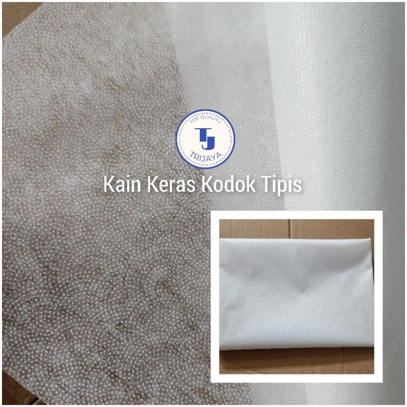 Kain Keras Kodok Tipis / Kain Keras Lem Kodok / Vislin