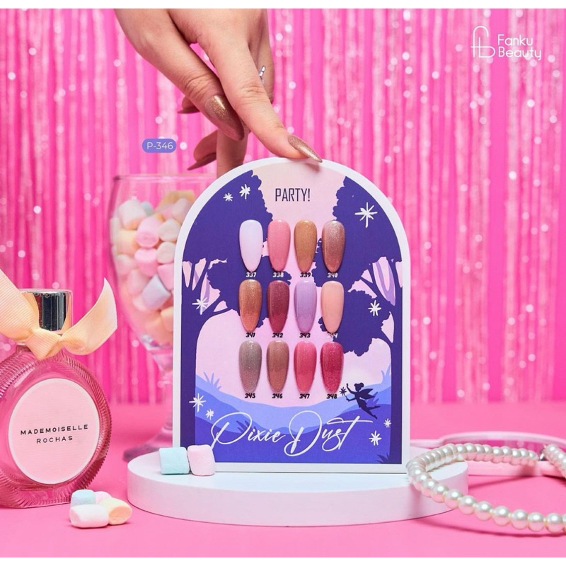 PIXIE DUST PARTY GEL HALAL GLITTER / KUTEK GEL PARTY ORIGINAL / KUTEK PARTY HALAL