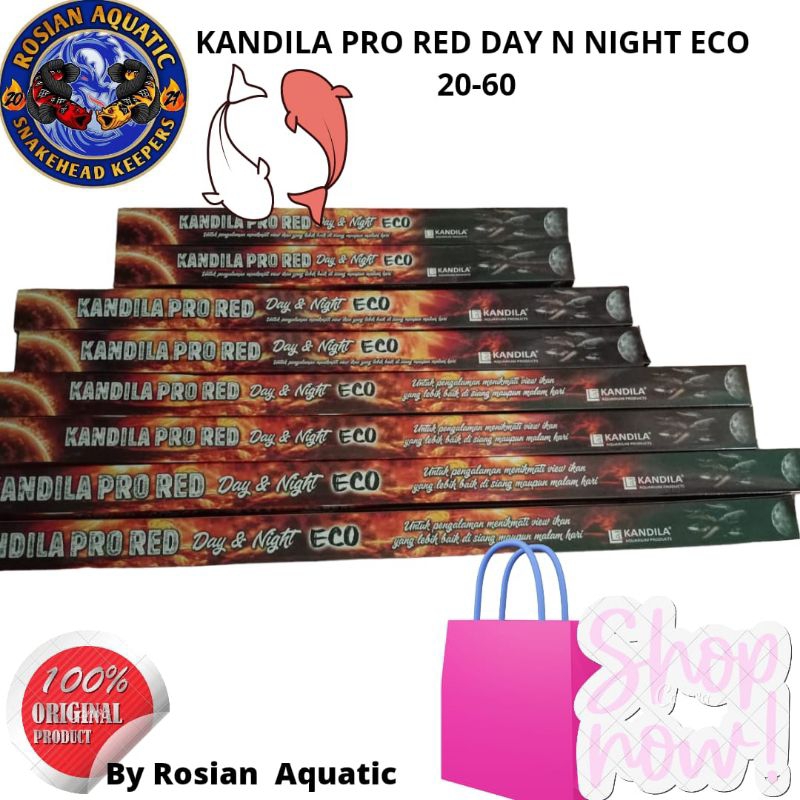 KANDILA PRO RED DAY N NIGHT ECO 200-300-400-500-600 LAMPU LED CELUP TENNING AQUARIUM