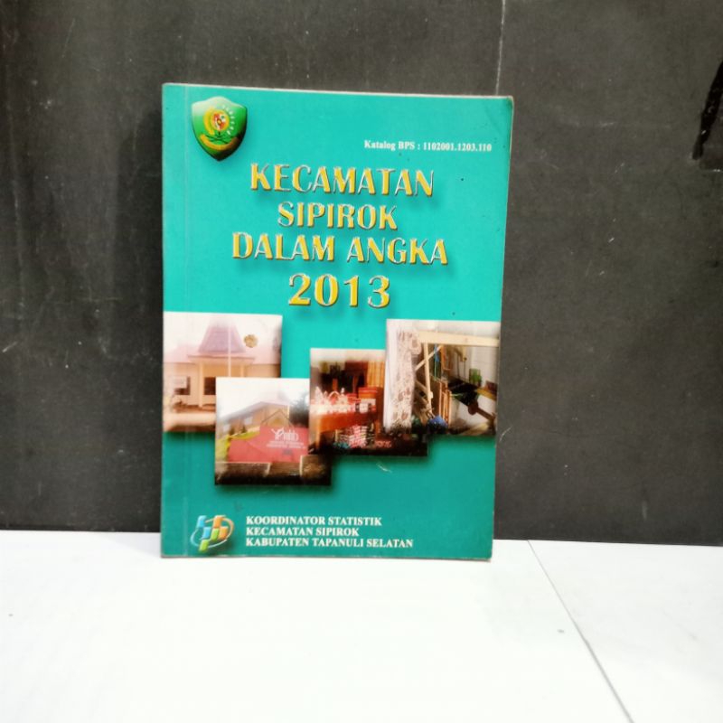 

Buku Kecamatan Sipirok Dalam Angka 2013