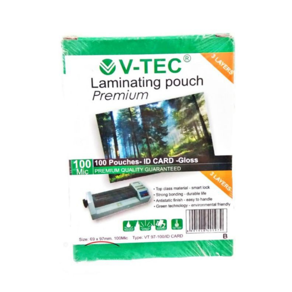 

V-TEC PLASTIK LAMINATING KTP 100 MIC
