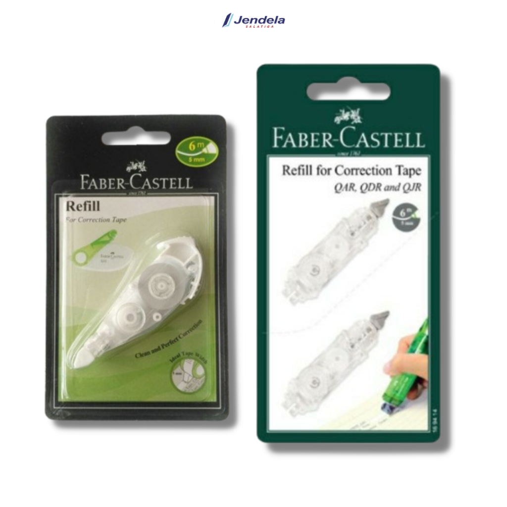 

Refill Correction Tape Faber Castell Refill Tip X Kertas / Penghapus Kertas - ATK