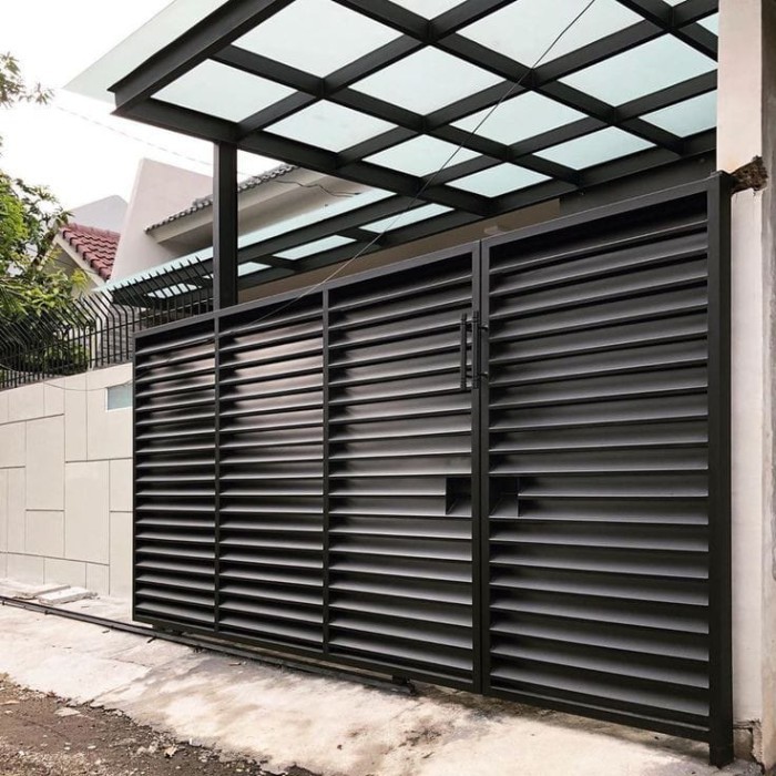 Pagar besi minimalis sidoarjo surabaya