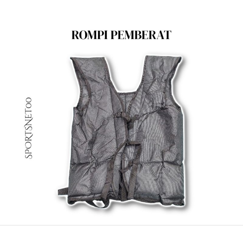 Rompi Pemberat Badan Olahraga 4kg dan 5kg
