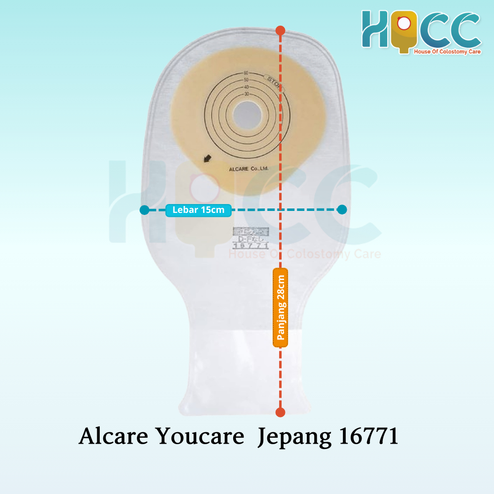 Colostomy Bag Dewasa Alcare 16771 / Alcare Colostomy Bag  Alcare Pospack simple