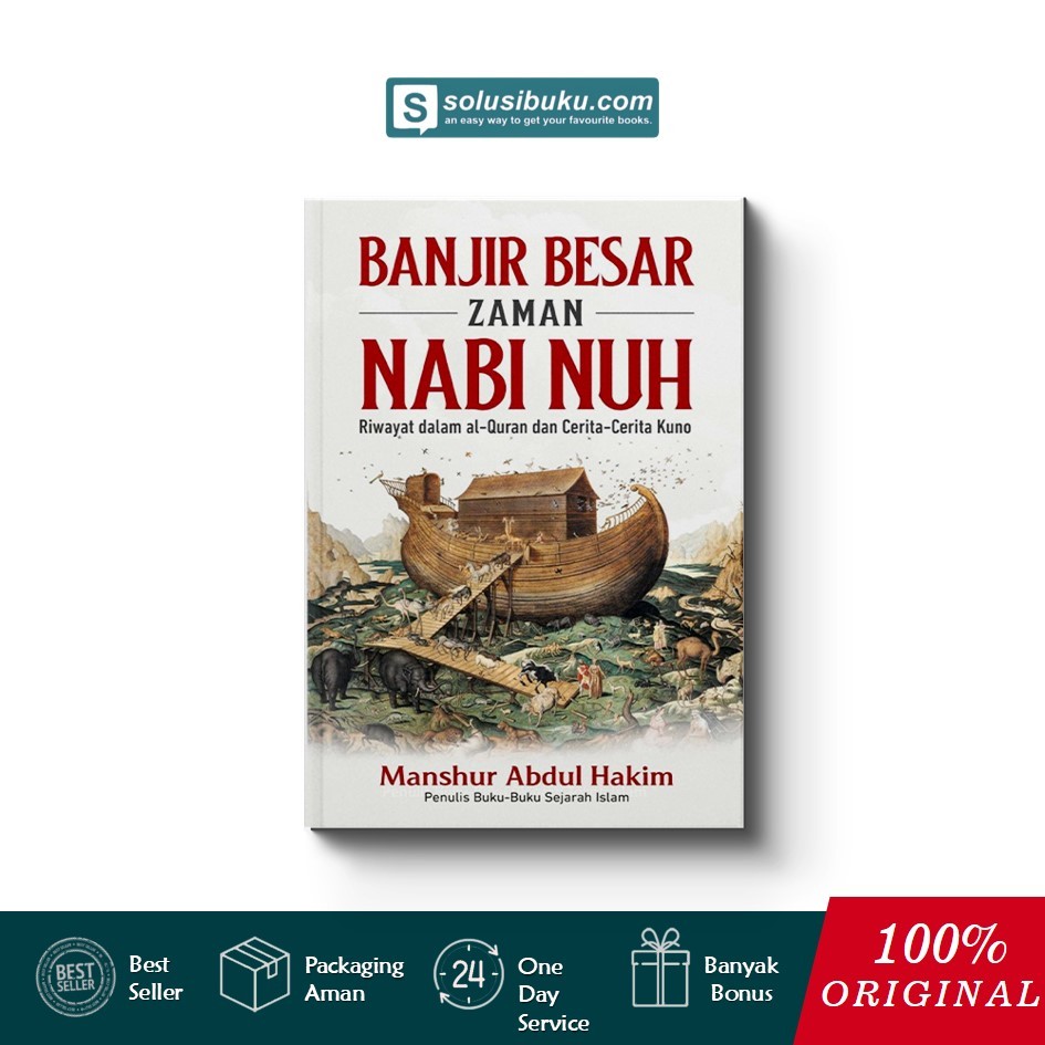 [Solusibuku Jakarta] Buku Banjir Besar Zaman Nabi Nuh (Alvabet)