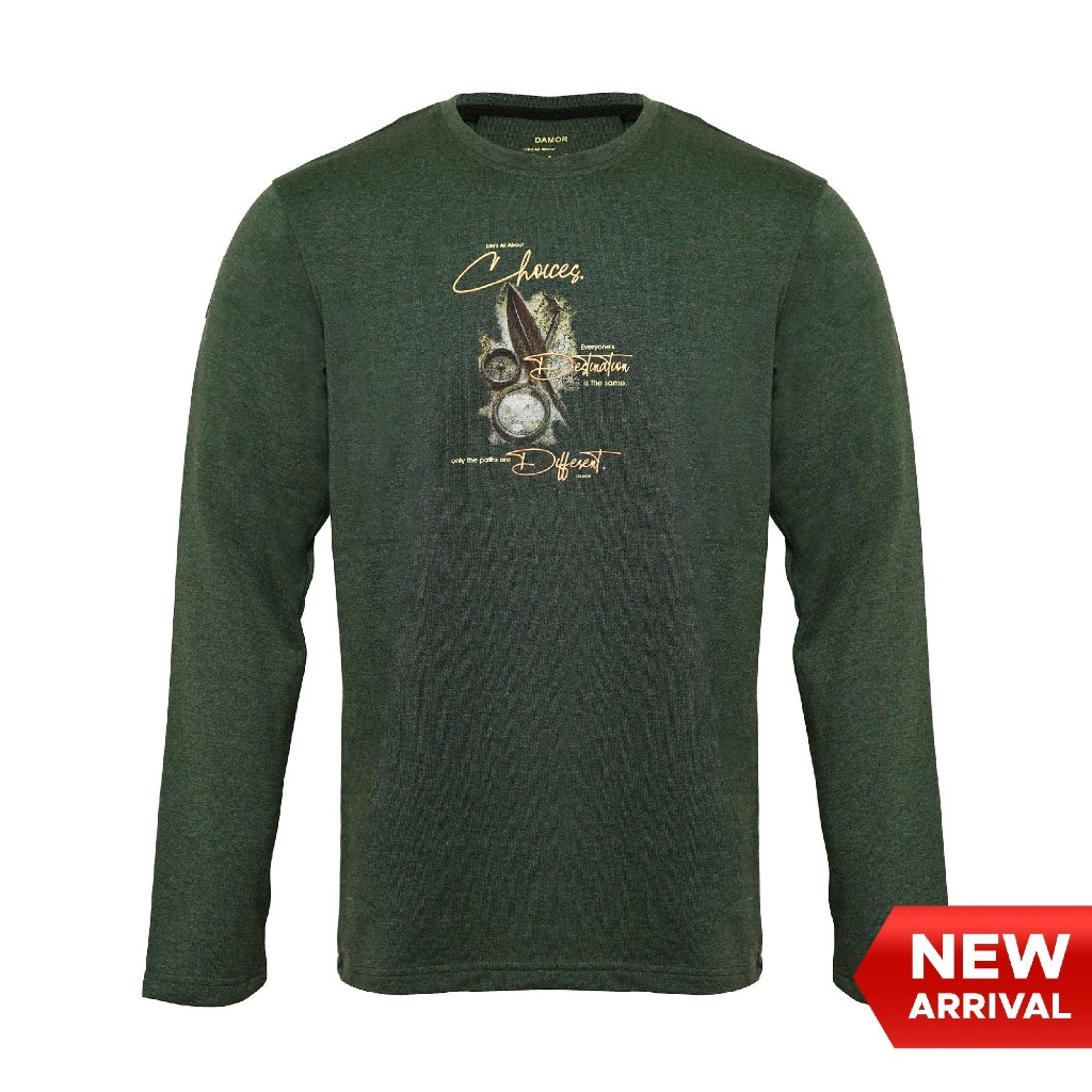 Damor Kaos  Slimfit Men Green Lengan Panjang - RMSCL.CB013J