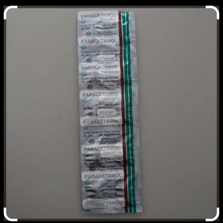 Paracetamol tablet 500 Mg