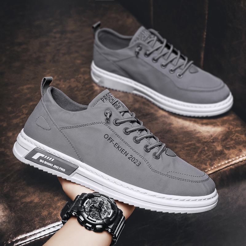 Kuuyta Sepatu Pria Hijau Impor Fashion Sepatu Olahraga Pria 100% sepatu pria impor Sepatu pria mode 