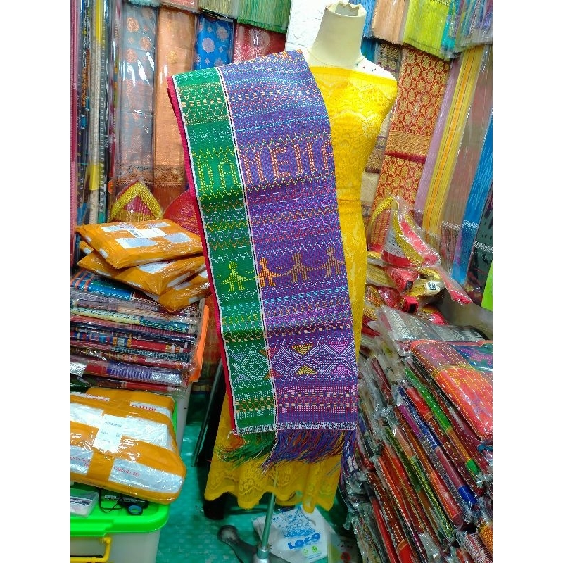 Ulos Sadum Tenun Tangan Tarutung Jumbo Motif Mangiring