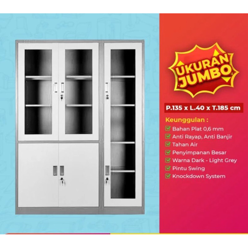 lemari arsip KRS 3D38