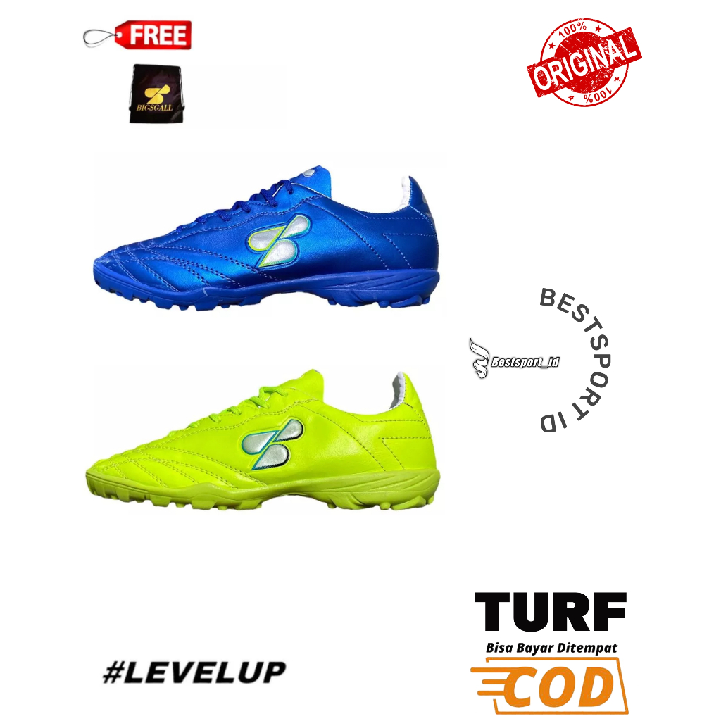 Sepatu Futsal BIGSGALL Baltasar Shin TF Truf - Sepatu Bigsgall Minisoccer dan Lapangan Sintetis