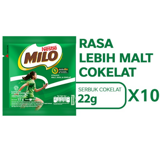 

Terbaru MILO ACTIV-GO Susu Coklat Renceng 22g - 10 pcs READY STOK PROMO TERLARIS