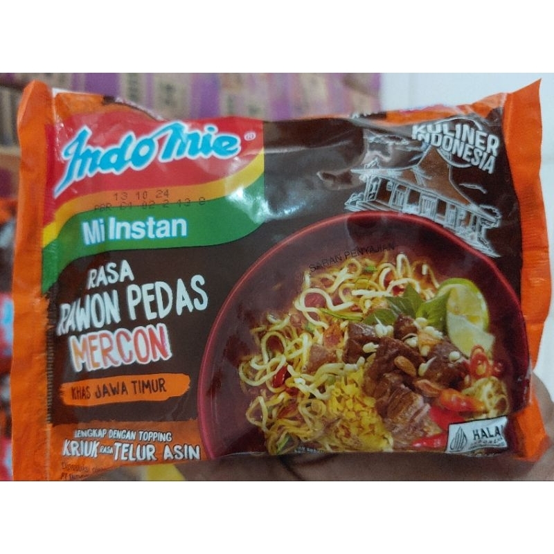 

KZ - indomie rasa rawon pedas mercon khas jawa timur 75g