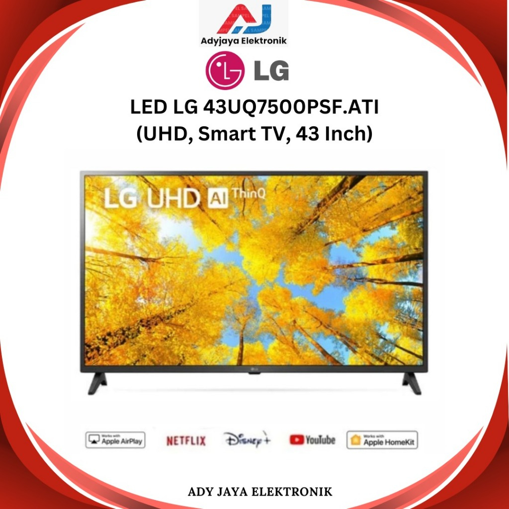 TV LED LG 43 INCH SMART 43UQ7500PSF