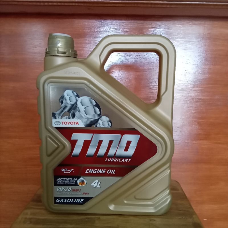 Oli Toyota TMO sae 0W20 size 4liter
