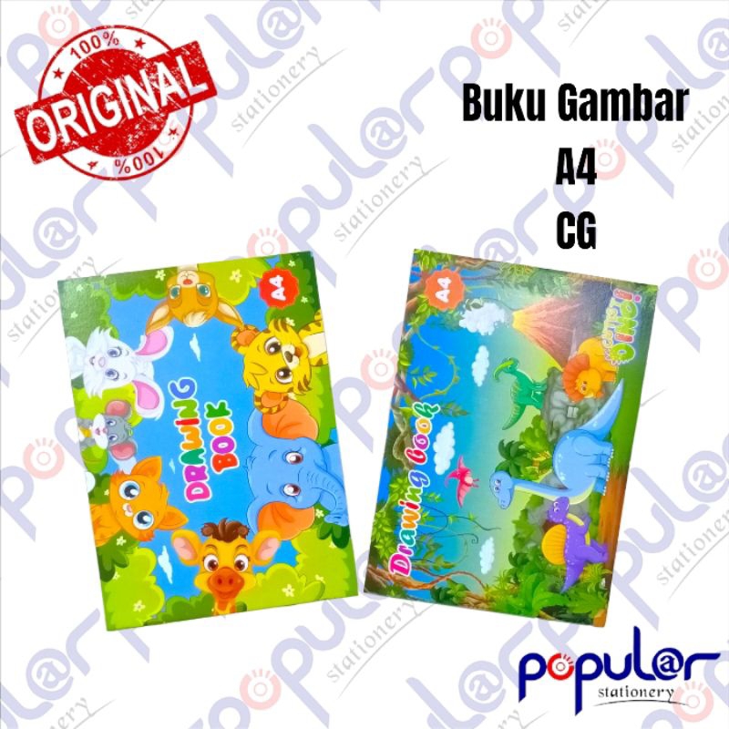 

Buku Gambar A4 CG / ISI 10