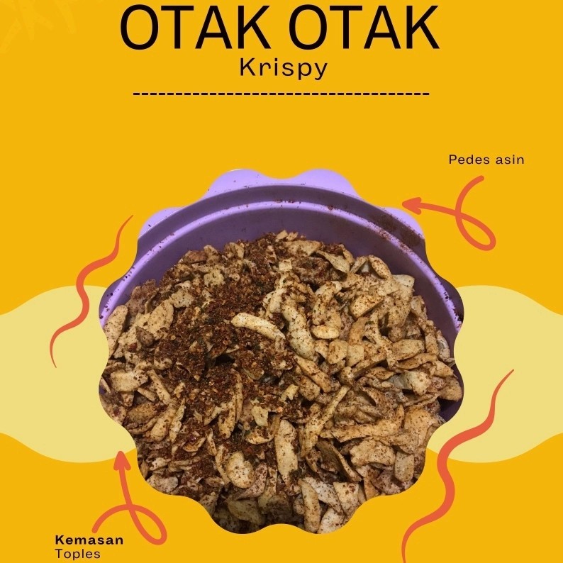 

otak otak kriuk/crispy Pedes 500 ML