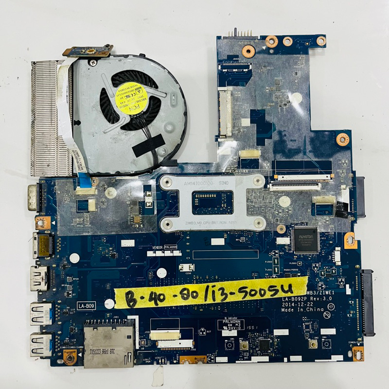 Lenovo B40-80 / G40-80 core i3 5005U Dual vga Radeon Normal Motherboard laptop lenovo