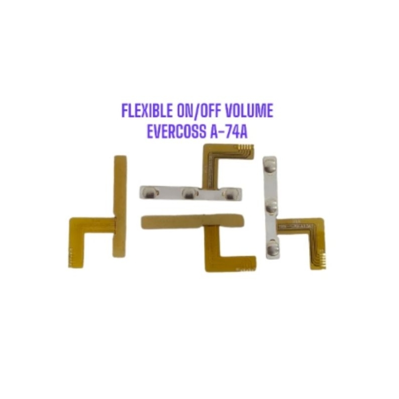FLEXIBLE ON OFF + VOLUME EVERCOSS A74A - FLEXIBEL POWER EVERCOSS A74A