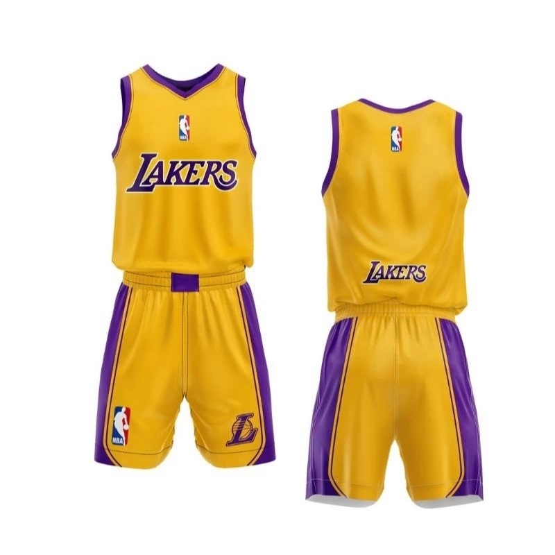 Setelan JERSEY LA Lakers FullPrinting