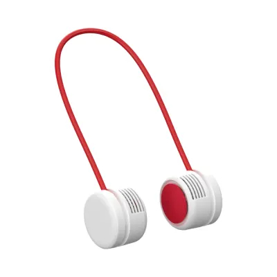 ACE Apa NECK FAN 2IN1 Kipas Angin Leher Table Fan Rechargeable 2 In 1 - Merah