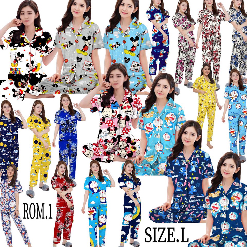 KODE A3A ISANNY PIYAMA SET CP SIZELPIYAMA STARMOON CPREADY STOKREAL PICT