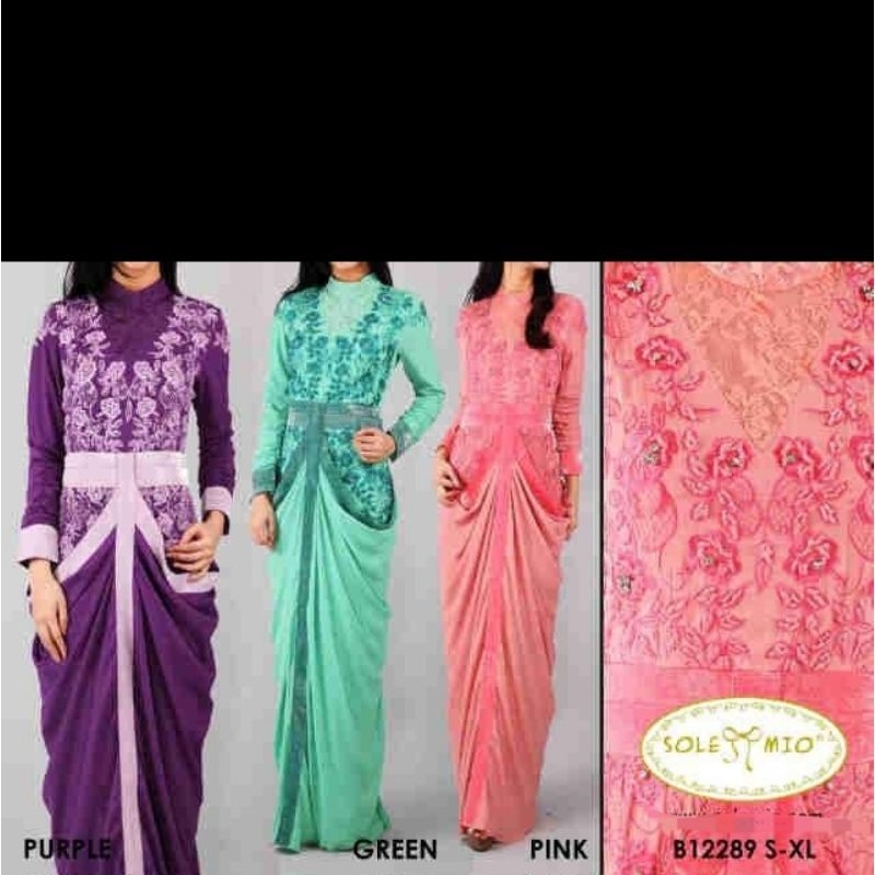 SALE  Gamis mom SOLEMIO B12289