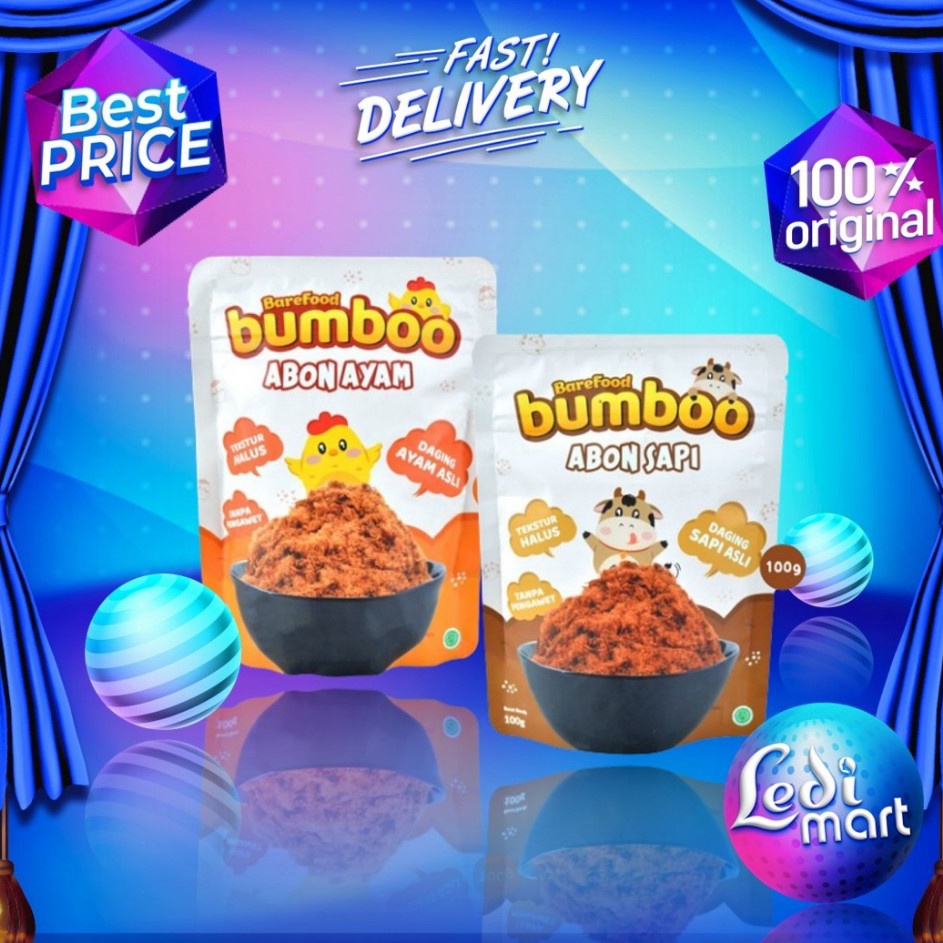 

Pilihan ORIGINAL Bumboo Abon Series 1gr Abon Sapi Abon Ayam Makanan MPASI Abon Anak LEDI MART