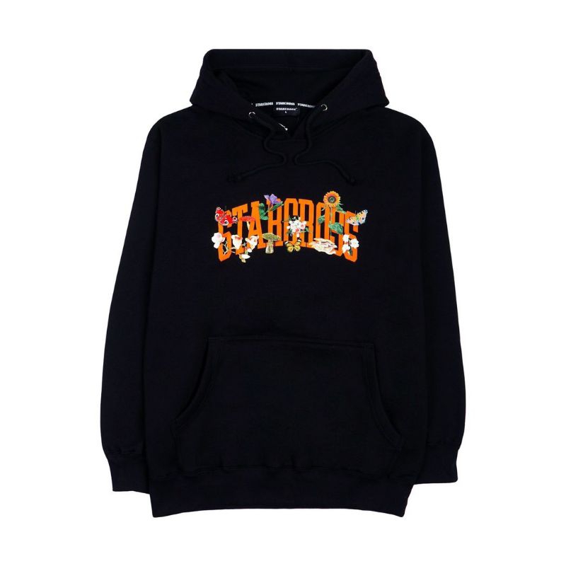 STARCROSS HOODIE PULLOVER FLORES BLACK