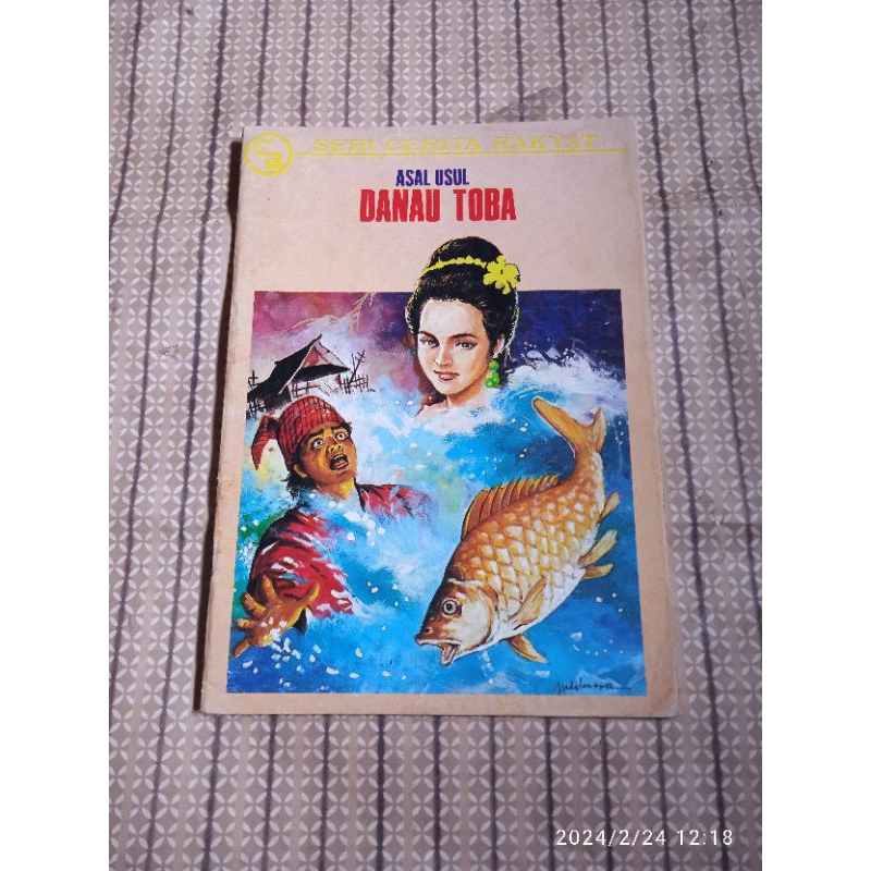 buku seri cerita rakyat - asal usul danau toba