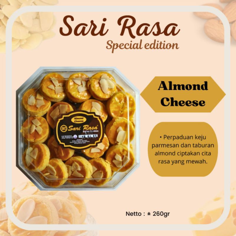 

Sari Rasa Almond Cheeese