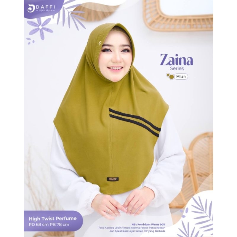 JILBAB INSTAN ZAINA DAFFI HIJAB ORI TERBARU