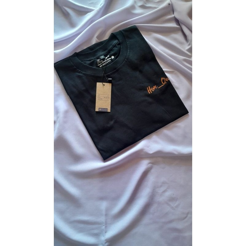 Tshirt Baju Kaos Distro HemQ / Kaos Distro Pria Wanita