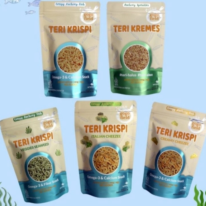 

Price Gogofield Teri Krispi Ikan Teri Crispy 3gr