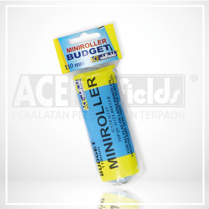 Refill Roll Kecil Ace Biru/ Isi Ulang Roller Cat Tembok Minyak 4" Inch/ Kuas Rol Biru 11cm Cat Besi 
