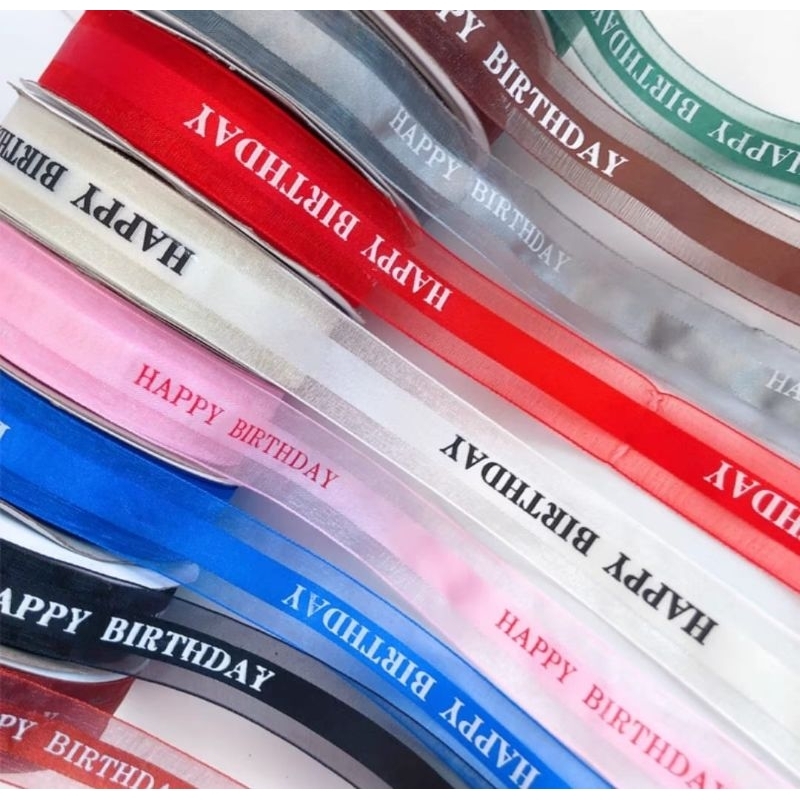 

Pita Happy Birthday / Pita Ulang Tahun 2.5 cm