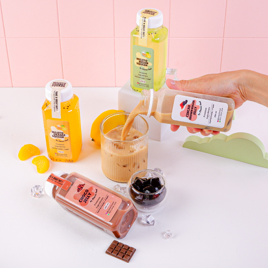 

CINCAU BROWN SUGAR JELLY - 100% CINCAU ASLI (CLASSIC DRINK MEDAN)