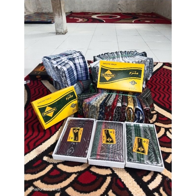 sarung dewasa / sarung gajah unggul / 7000 benang / sarung murah / sarung multazam / sarung kotak ko