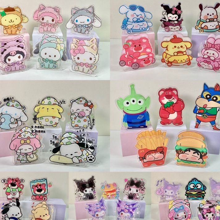 Terlaris Rak Tempat Pen Akrilik Pulpen Bolpen acrylic Bolpoint Pencil Pensil Holder Alat Tulis Disne