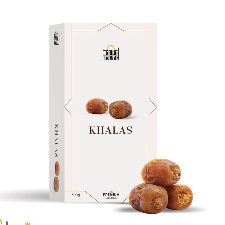 

KP8 Timur Tengah Kurma Khalas 5gr Premium Original High Quality