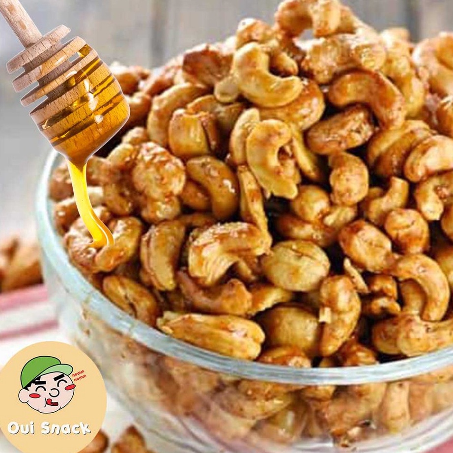 

HJ6 5Gr Kacang Mede Madu Mete Madu Asli Oui Snack