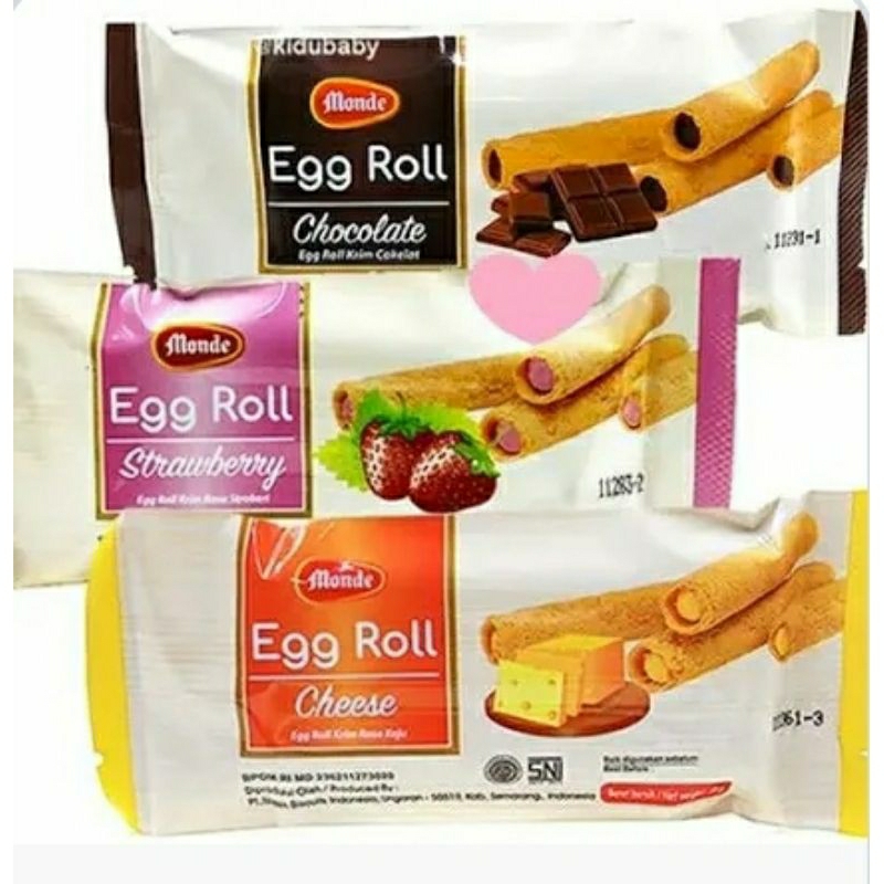 

PROMO Egg Roll Monde. All Varian 35gr